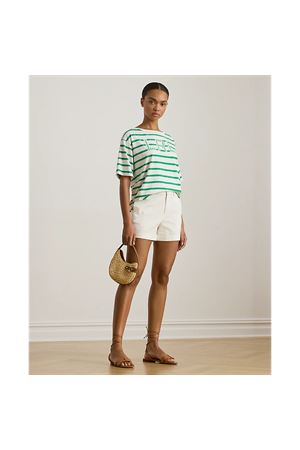 Vauden-Short Sleeve-T-Shirt-Cotton Jersey LAUREN RALPH LAUREN | T-shirt | 200P03752001